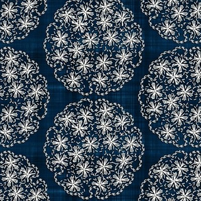 Sashiko: Yukiwa - Flower balls