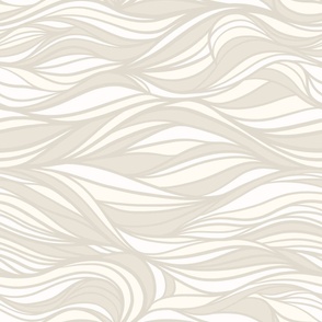 Neutral waves Kids abstract beige stripes Summer sea lines.