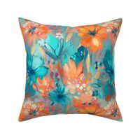 Bold Floral Abstract 