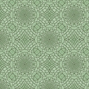 green modern boho lace - magical meadow square-01