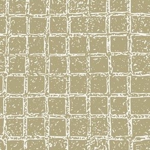 Checkered Plaid Tile, Light Green, Small