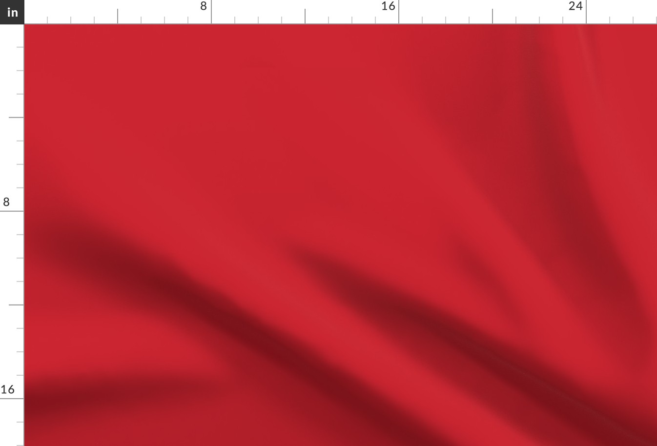 Scarlet Red Solid Color for Wedding Decor, table linens, and dresses 