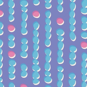 Sea Bubbles - 2  // Large Scale // purple pink
