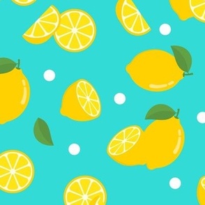 Lemon (Large) // Fruit // Citrus // Summer