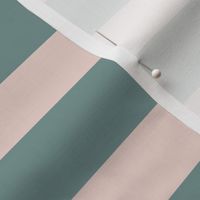 Two Toned Stripes in Neutral Blue and Beige