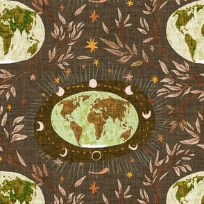 Precious Earth (olive/brown) MED 