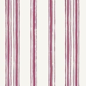 Canterville Stripe Cranberry