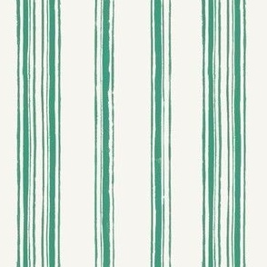 Canterville Stripe Emerald Green