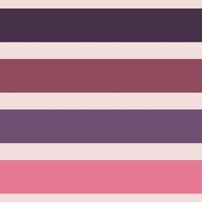 Shades of Pink Stripes