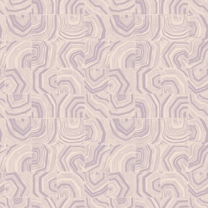 agate tiles - lilac