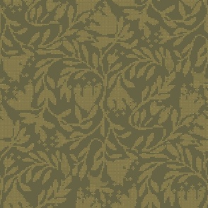 Khaki Embroidery