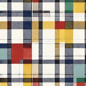 Abstract Plaid