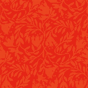 Orange Embroidery