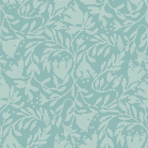 Blue-gray Embroidery