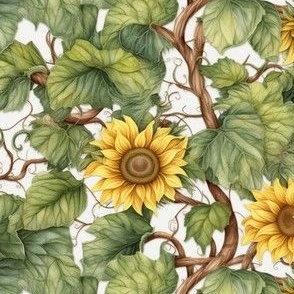 Sunflower Vines