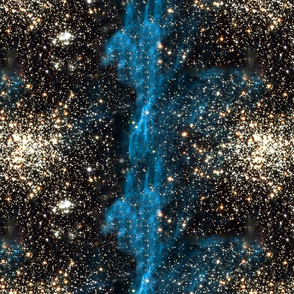 Stars // Blue Galaxy Star Fields