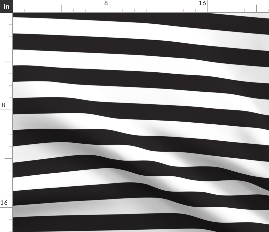 Stripes white/black
