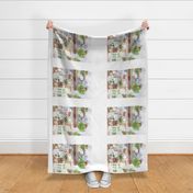 French Country Kitchen tea towel