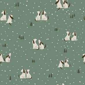 Paws & Pines: Minimalist Holiday Delights