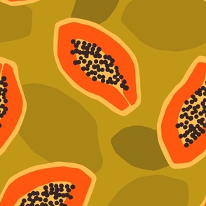 Pop art papaya