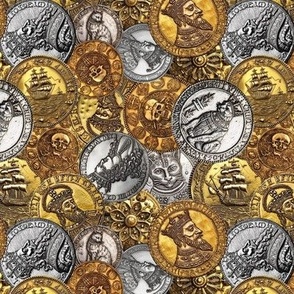 Gold and Silver Fauxstorical Coins