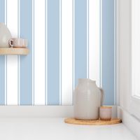 Custom Dawn Wondrous Blue Large French Awning Stripe copy