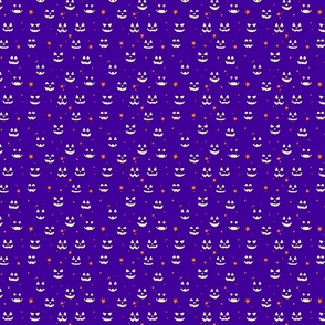 Jack O Lantern faces, spooky season, purple