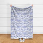 Pearl River Toile Cornflower