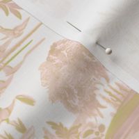 Pearl River Toile Rose and Gold