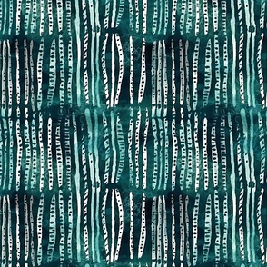 Speckled Splash Batik - Teal - New for 2023