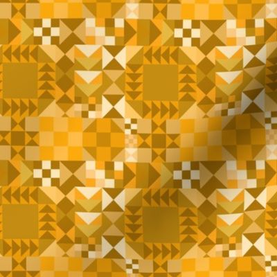 Golden Patchwork Small