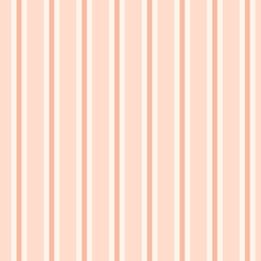 Soft Pink Stripes - Medium