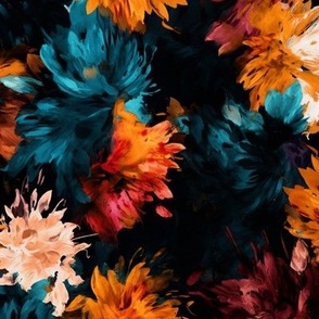 Colorful Floral Impressions