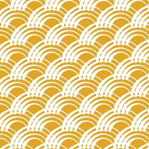 Sweet yellow waves - WALLPAPER