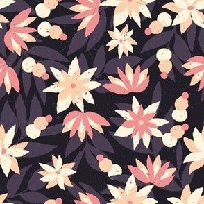 Grunge Floral Pattern 2