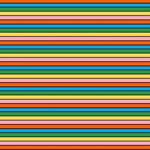 Stripes (retro rainbow)