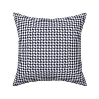 Houndstooth Check, Deep Blue, Mini Micro 