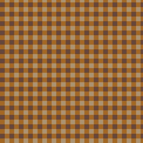 Forest Walk Gingham brown