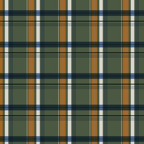 Forest Walk Tartan green