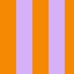 Stripes Orange and Lilac