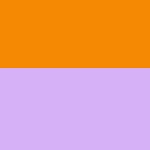 Stripes Orange and Lilac horizontal