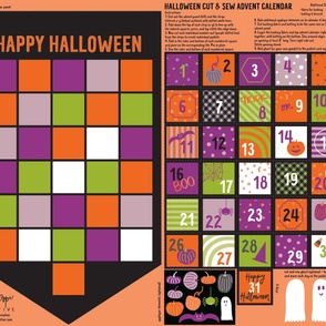 halloween advent calendar - monster mash colorway