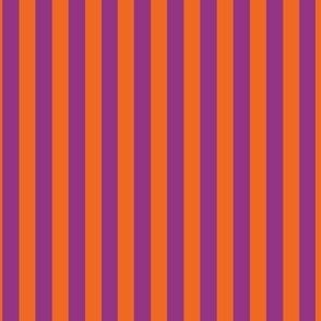 purple and orange stripes