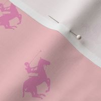 Pretty Pink Polo Players