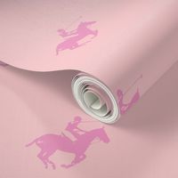 Pretty Pink Polo Players