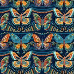 Butterflies and Stripes