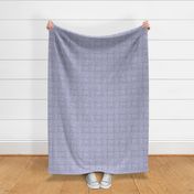 Lilac Window pane Check Gingham - Small Scale - Lavender Purple Periwinkle