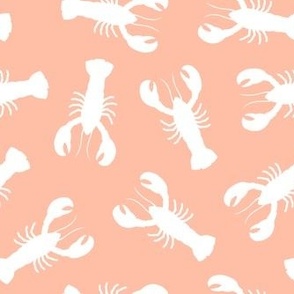 lobsters - coral -  LAD23