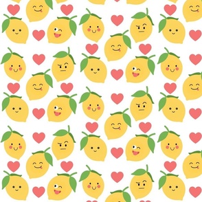 I love Lemons Wallpaper and Fabric  