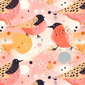 Abstract Tweety Birds